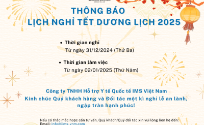 IIMS Viet Nam thong bao lich nghi tet duonglich 2025